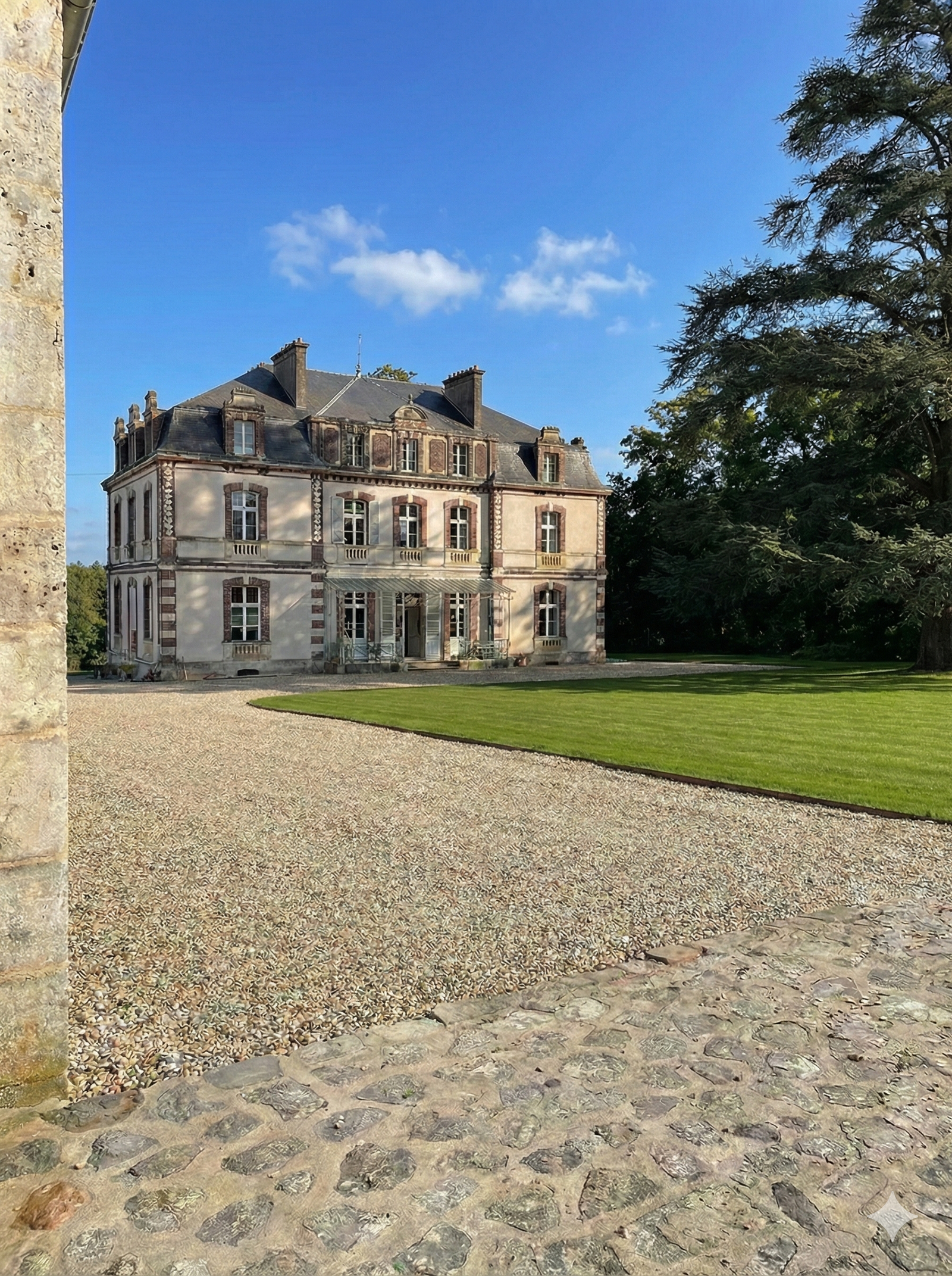 View of Château de la Fontaine