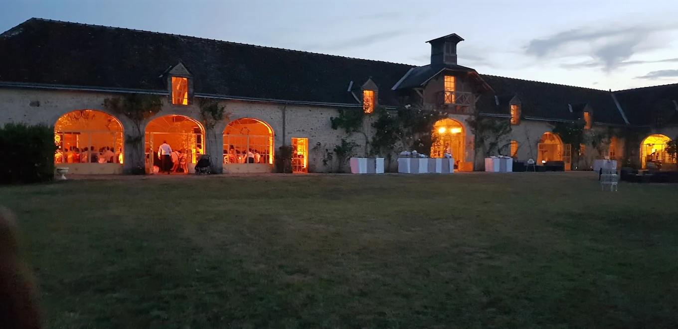 Reception hall at night